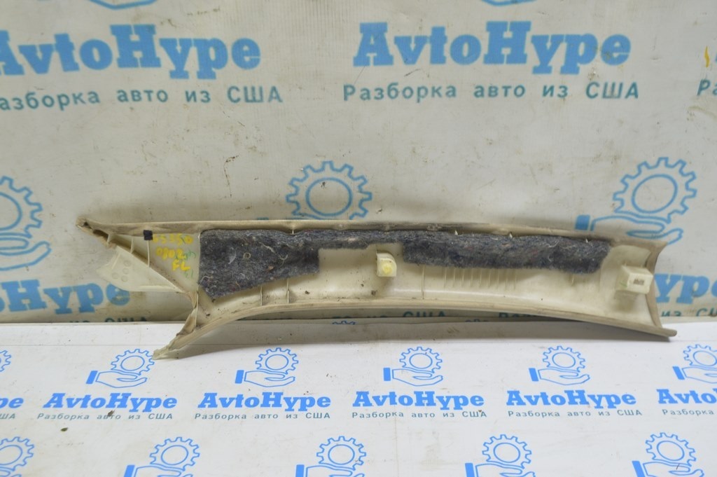 Накладка передней стойки верхняя левая Lexus GS300 GS350 GS430 GS450h 06-09 беж (02) дефект — фото 2