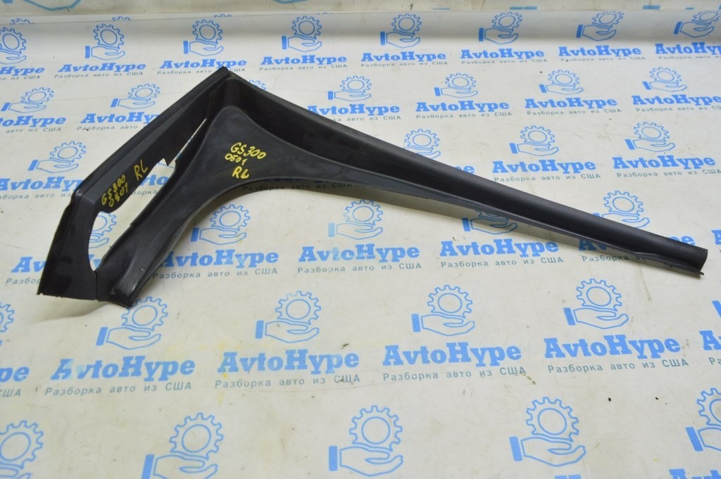 Накладка петли багажника левая Lexus GS300 GS350 GS430 GS450h 06-11 в сборе 2 части