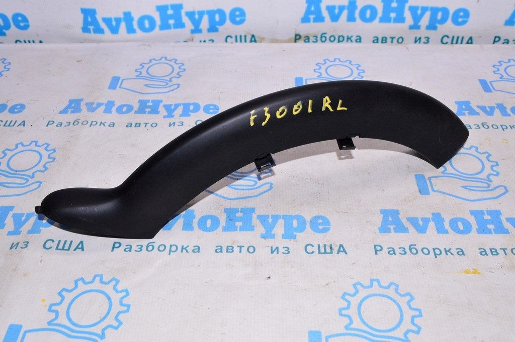 Накладка петли крышки багажника левая BMW 3 F30 12-18 черная