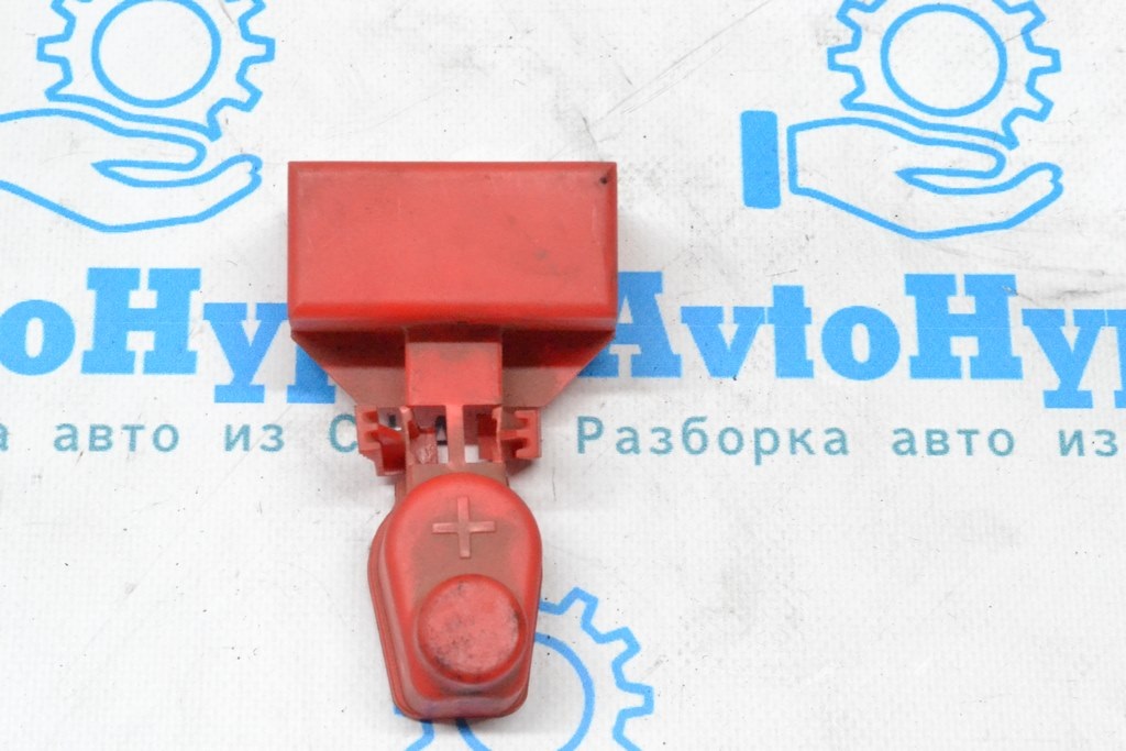 Накладка плюсовой клеммы АКБ Land Rover Range Rover L405 13-17 красная