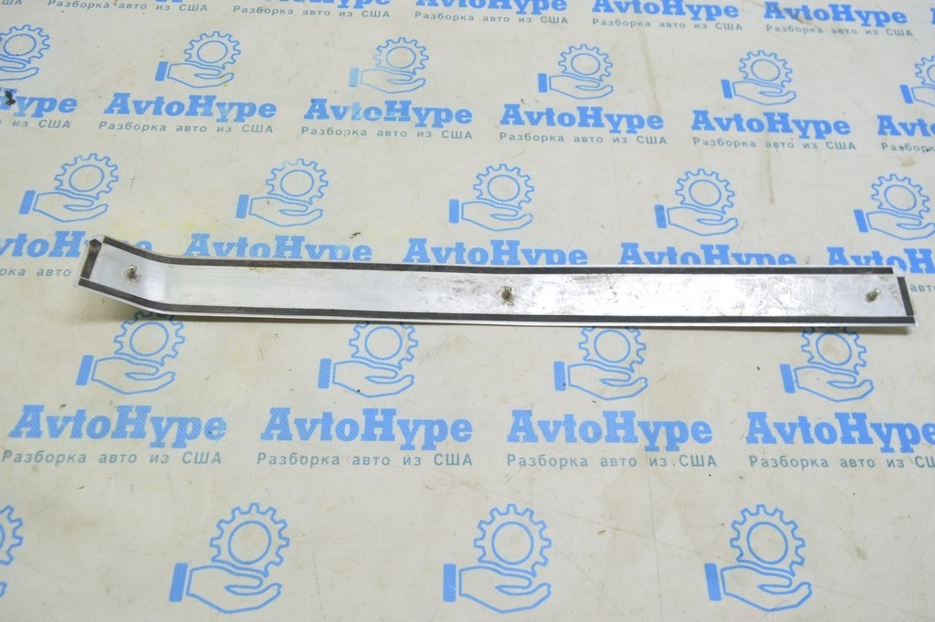 Накладка порога наружная передняя левая Lexus GS300 GS350 GS430 GS450h 06-11 хром (01) гнутая — фото 3