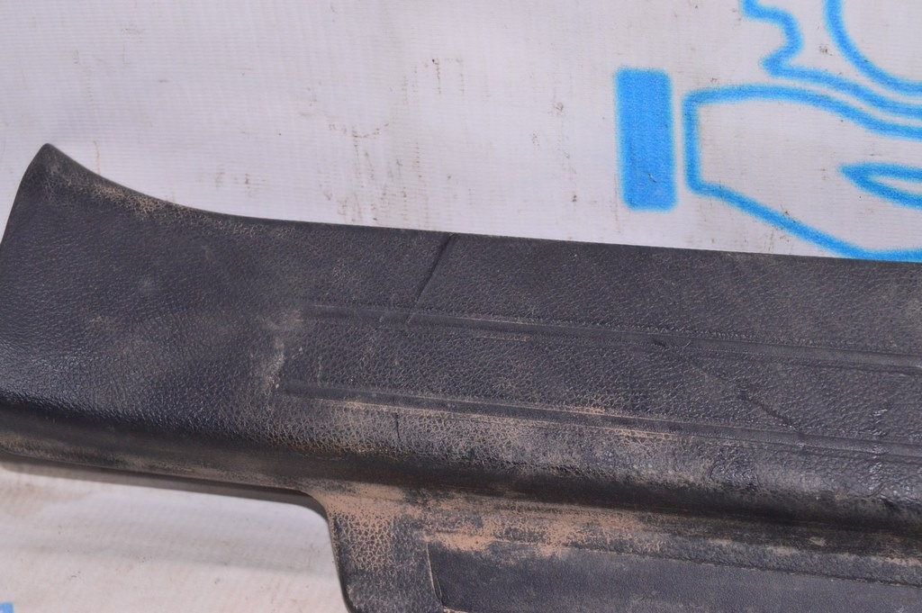 Накладка порога перед лев Subaru Outback 15-19 черн (02) запилена — фото 3