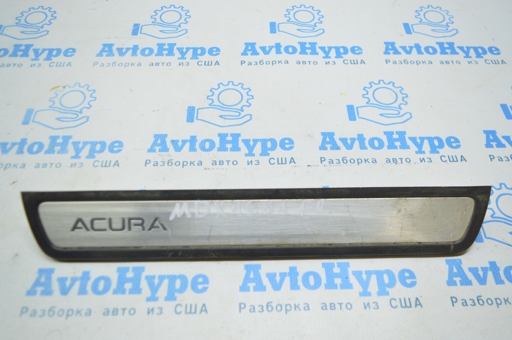 Накладка порога перед прав наружн Acura MDX 14-20 хром