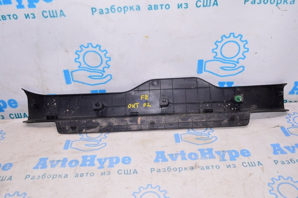 Накладка порога перед прав Subaru Outback 15-19 черн — фото 2