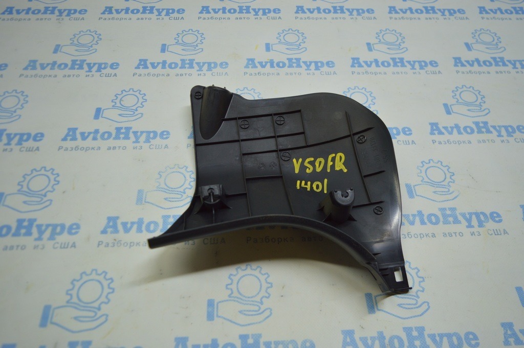Накладка порога правая внутренняя нижняя Toyota Camry v50 12-14 черная