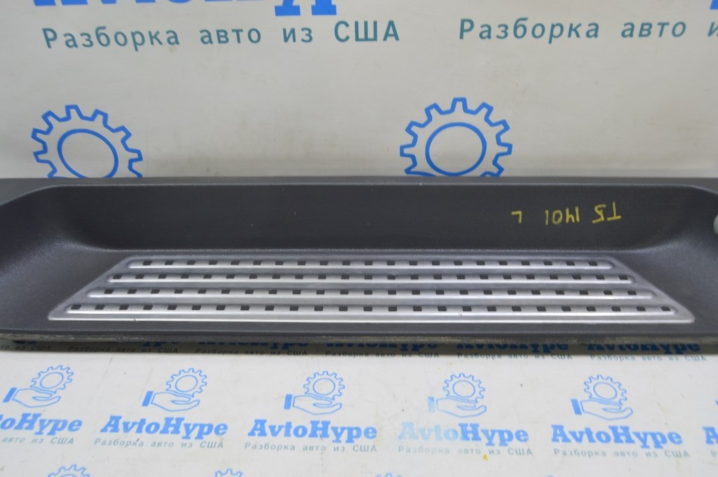 Накладка порога внешн зад лев VW Multivan T5 09-15 черн HIGHLINE — фото 3