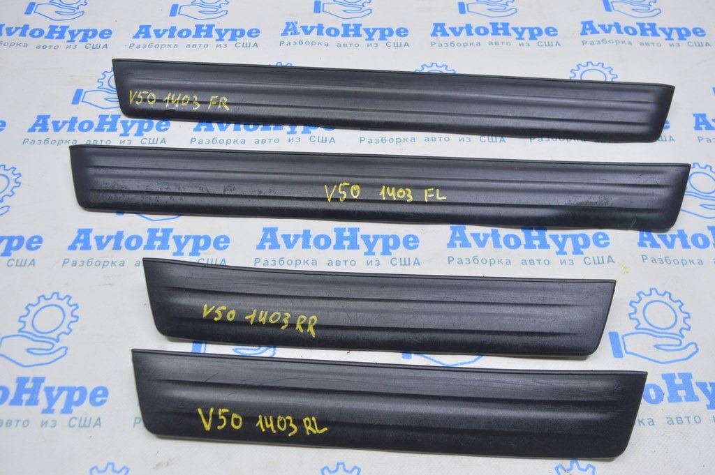 Накладка порога внешняя зад лев Toyota Camry v50 12-14 usa царапины (03)