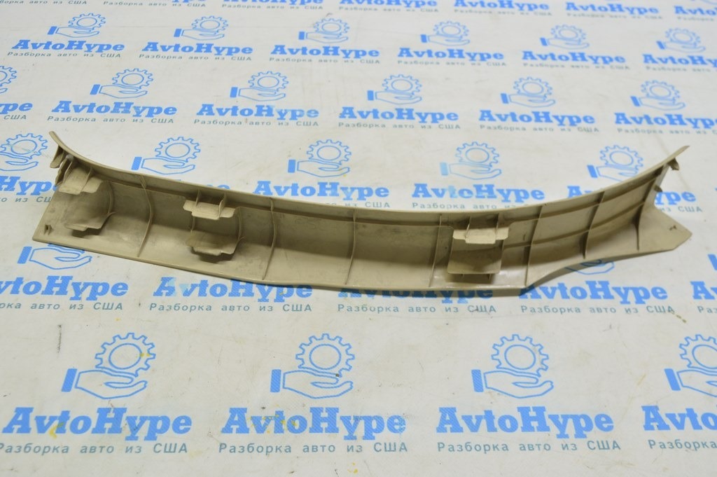 Накладка порога внутренняя задняя левая Lexus GS300 GS350 GS430 GS450h 06-09 бежевая — фото 3