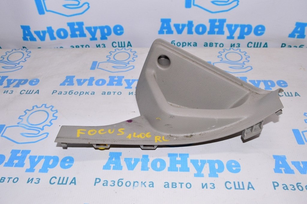 Накладка порога зад лев Ford Focus mk3 11-18 беж