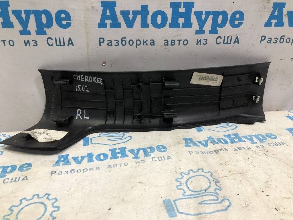 Накладка порога зад лев Jeep Cherokee KL 14- черн 1ud21dx9ac — фото 2