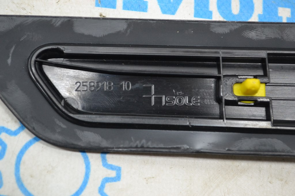 Накладка порога зад лев наружн BMW 3 F30 12-19 черн с хром (03) — фото 4