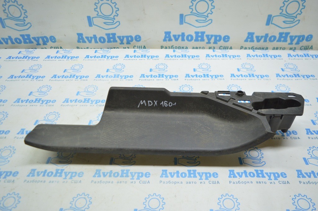 Накладка порога зад лев внутр Acura MDX 14-17 черн