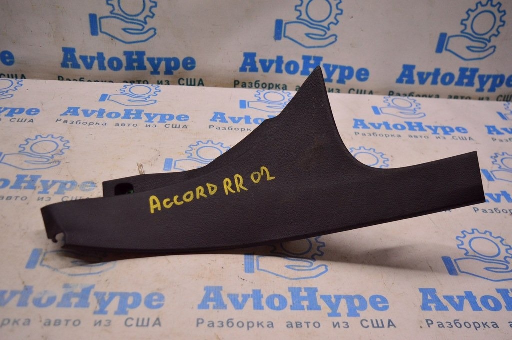 Накладка порога зад прав Honda Accord 18- черн