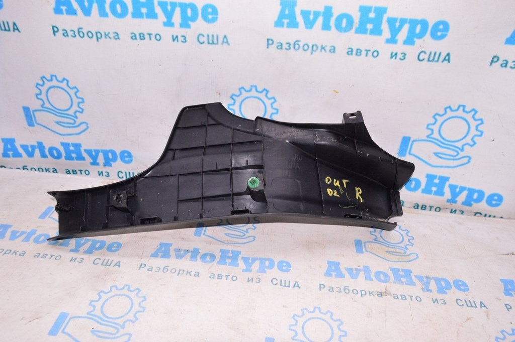 Накладка порога зад прав Subaru Outback 15-19 черн