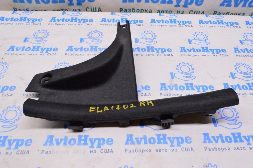 Накладка порога зад внутреняя прав Hyundai Elantra AD 17- черн 85885-F3000