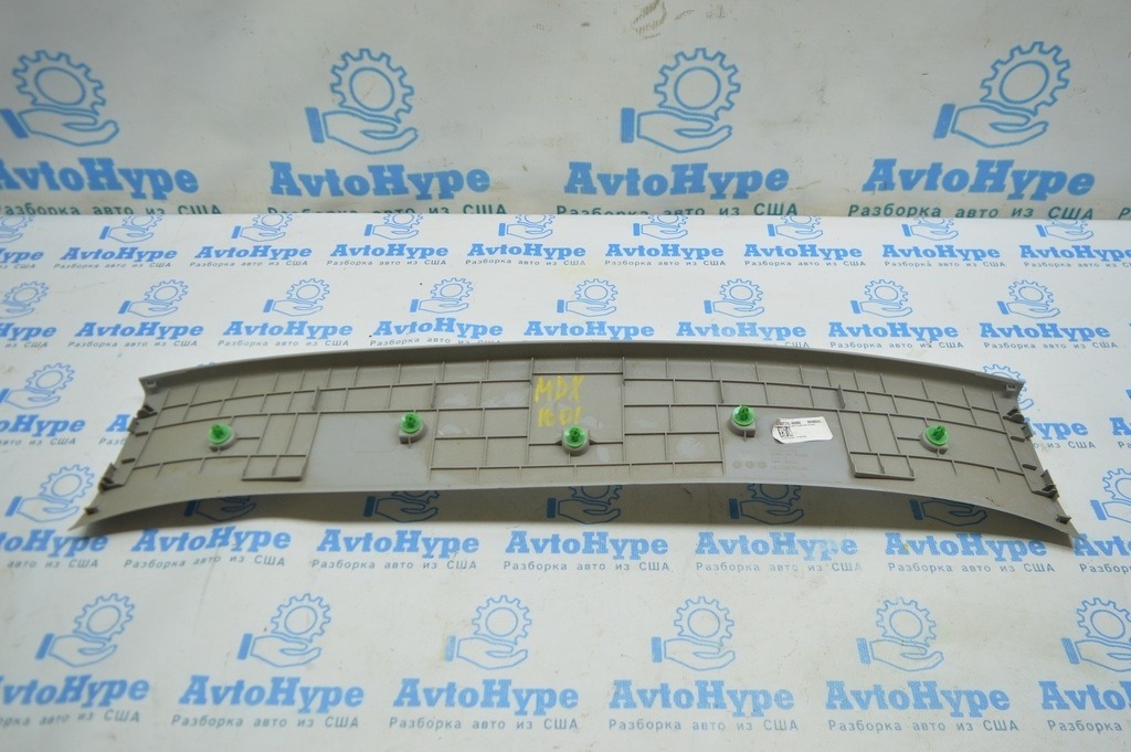 Накладка потолка зад Acura MDX 14-20 серая