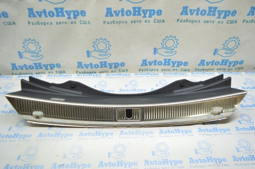 Накладка проема багажника Audi A8 D4 10-17 с хромом (01) 4H0863471C4PK