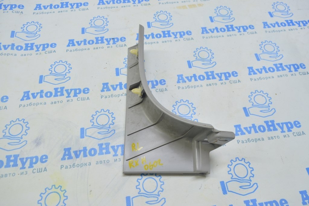 Накладка проема багажника левая Lexus RX300 RX330 RX350 RX400h 04-09 серая — фото 2