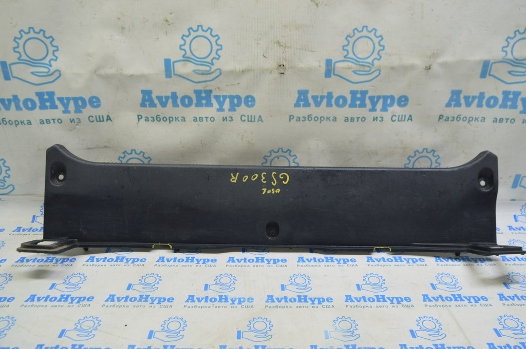 Накладка проема багажника Lexus GS300 GS350 GS430 GS450h 06-11 черн (01) надлом