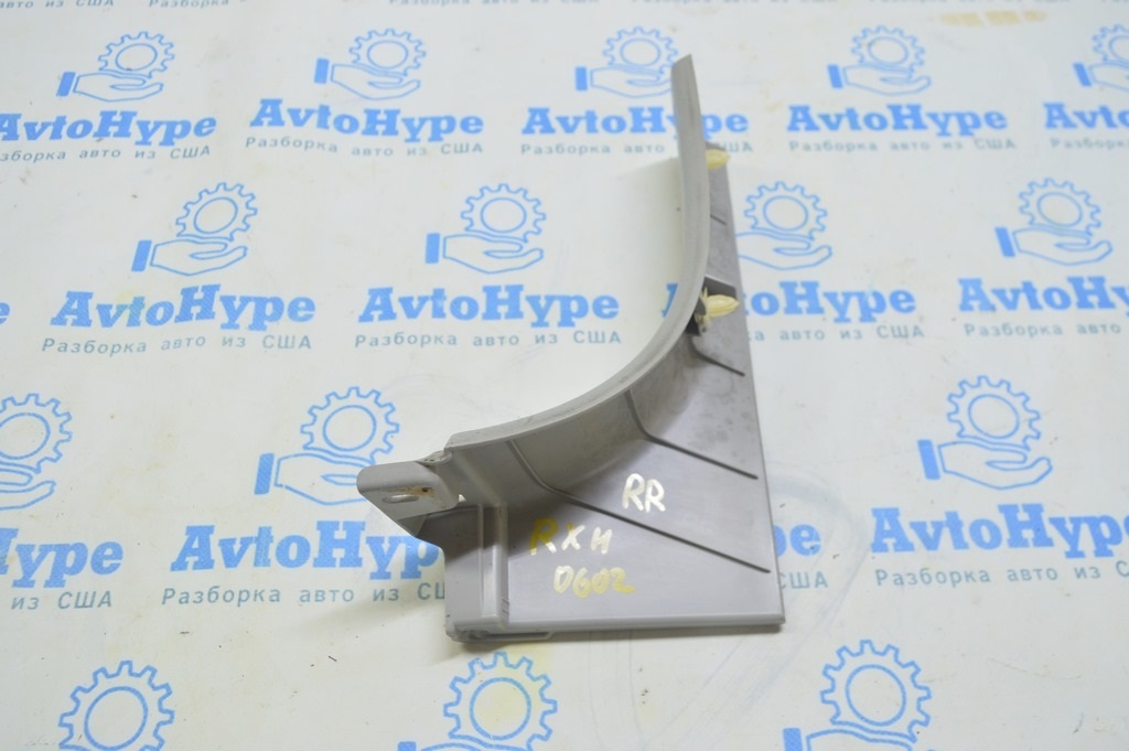 Накладка проема багажника правая Lexus RX300 RX330 RX350 RX400h 04-09 серая — фото 2