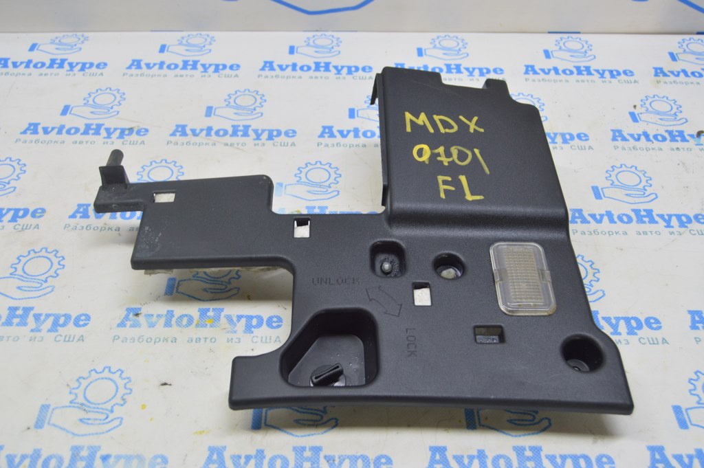 Накладка пространства ног водителя Acura MDX 07-13 черн