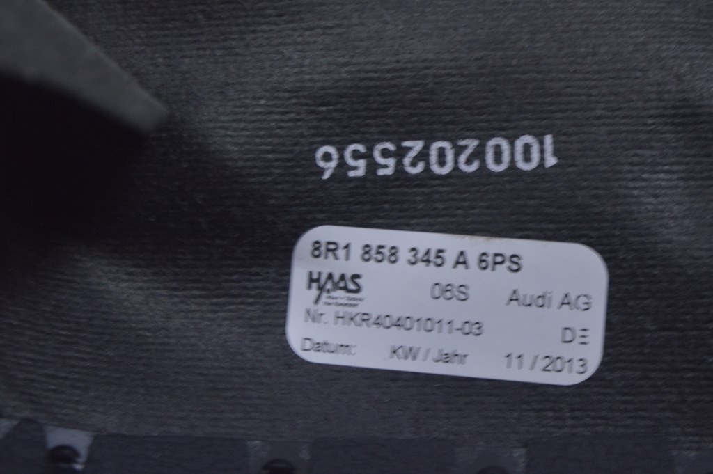Накладка рулевой колонки Audi Q5 8R 09-17 черн — фото 2