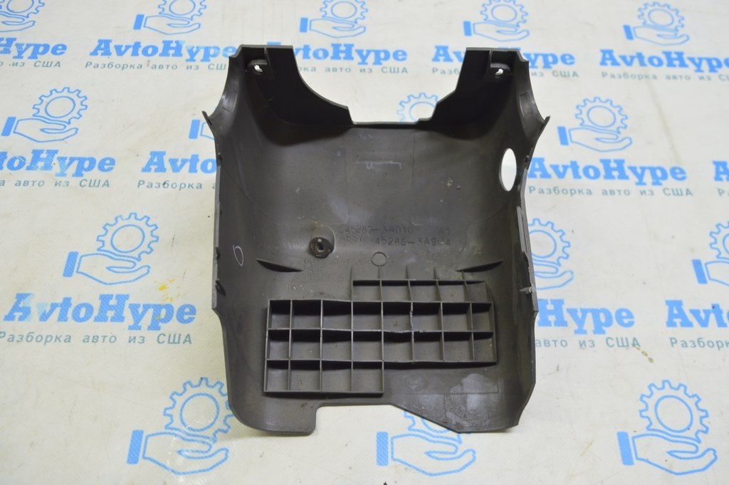 Накладка рулевой колонки Lexus GS300 GS350 GS430 GS450h 06-11 корич, нижняя (01)побелел пласти — фото 2