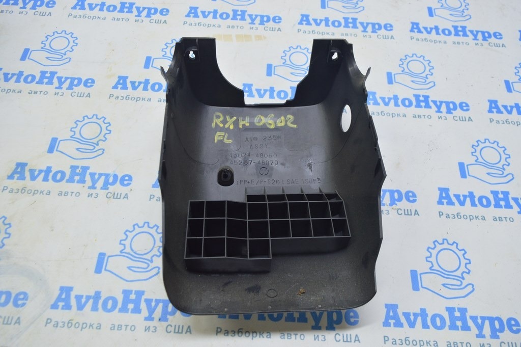 Накладка рулевой колонки Lexus RX300 RX330 RX350 RX400h 04-09 черн, нижняя