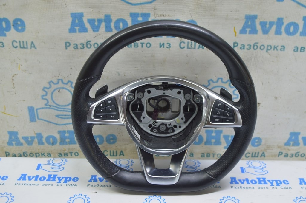 Накладка руля Mercedes GLE-class C292 12-19 низ (с рулем в сборе)