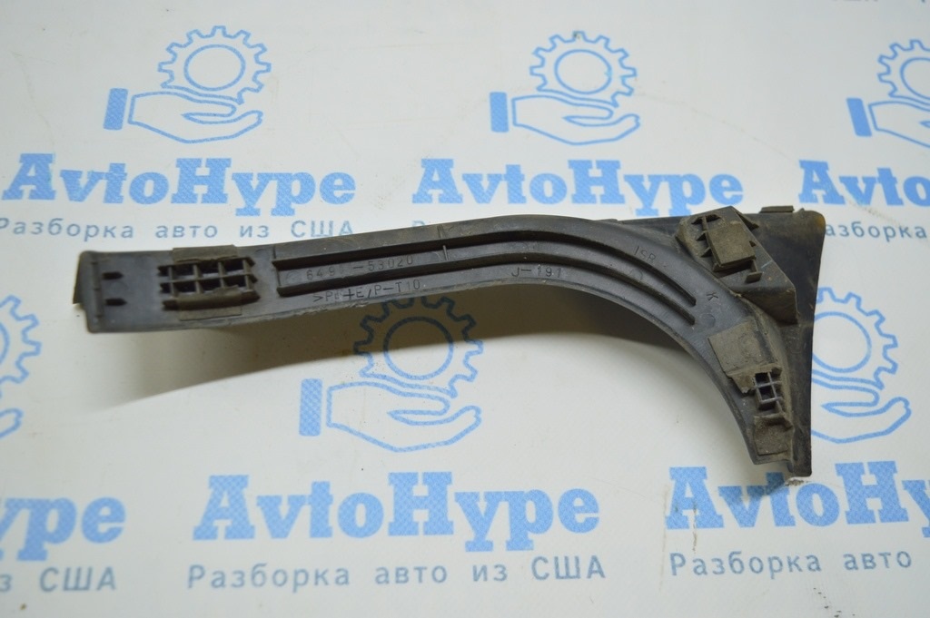 Накладка салона зад лев Lexus IS250/IS300/IS350 06-13 черн — фото 2