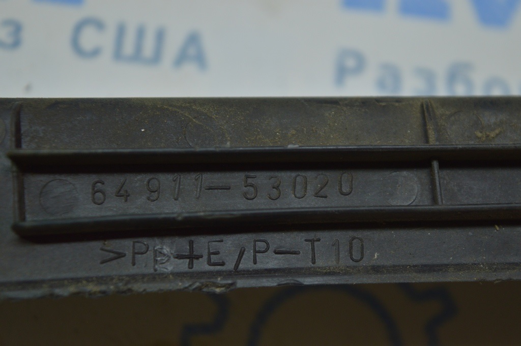 Накладка салона зад лев Lexus IS250/IS300/IS350 06-13 черн — фото 3