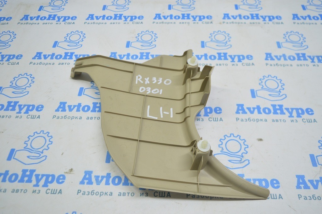 Накладка стойки левая Lexus RX300 RX330 RX350 RX400h 04-09 беж