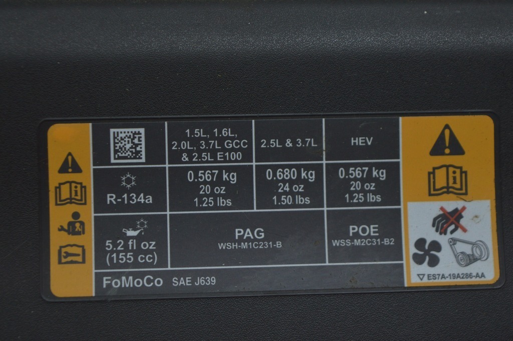 Накладка телевизора Ford Fusion mk5 13- — фото 2