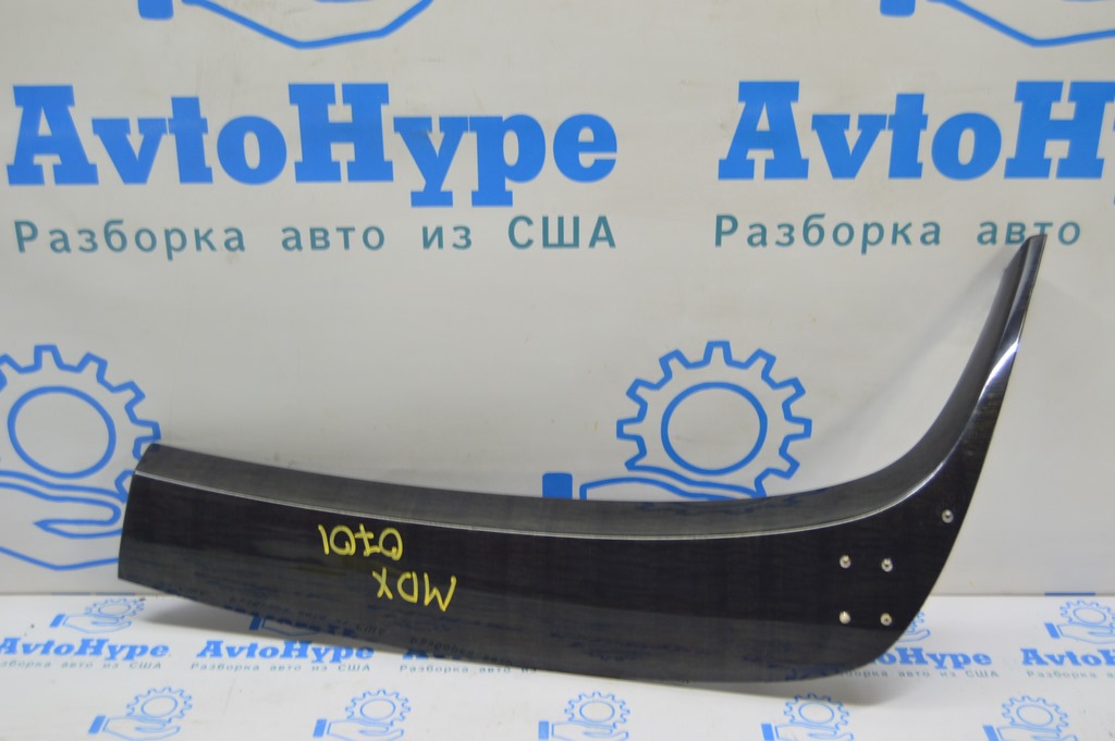 Накладка торпедо правая Acura MDX 07-09 под дерево (01) дефект