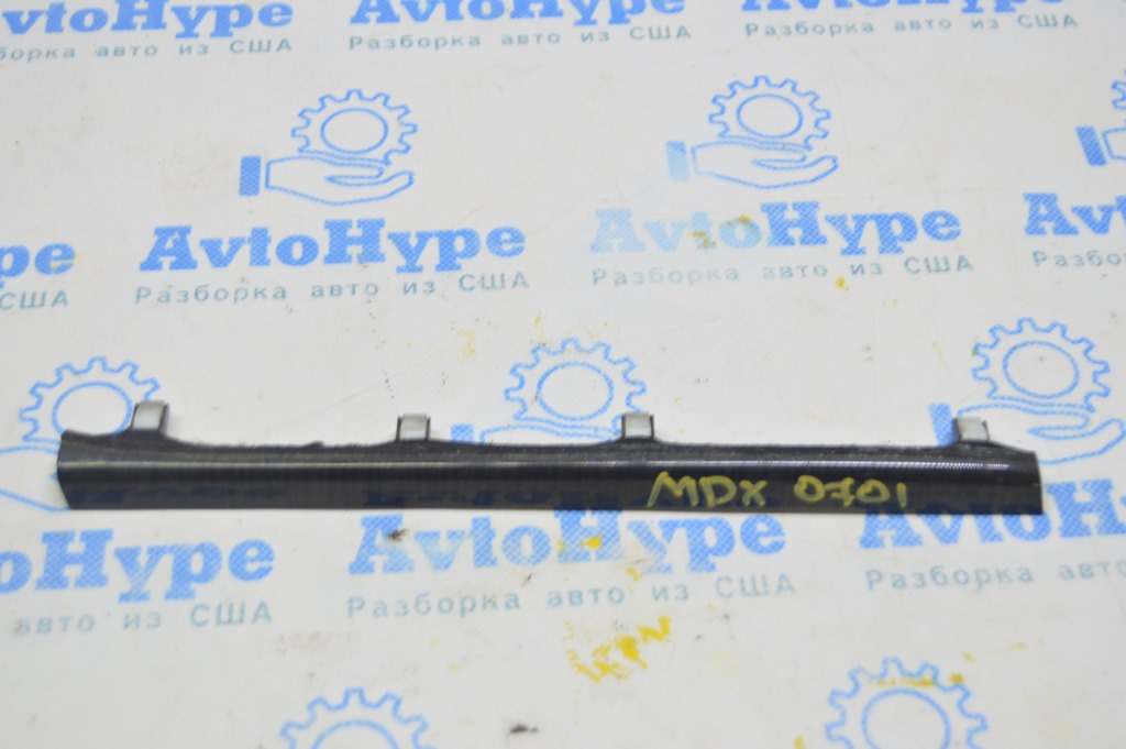 Накладка центральной консоли боковая левая Acura MDX 07-13 дерево
