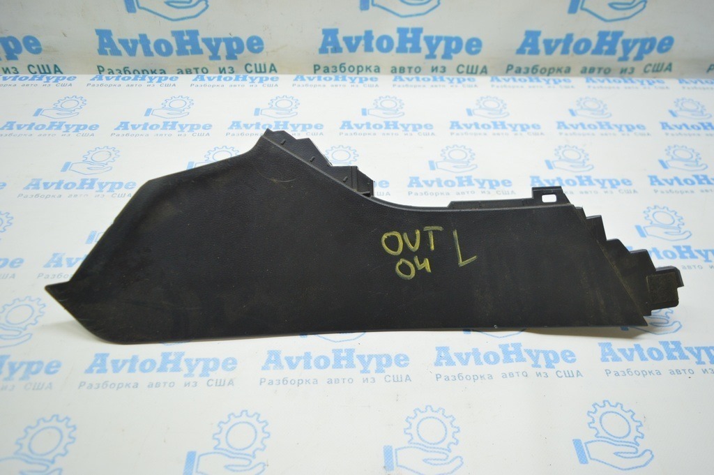 Накладка центральной консоли боковая левая Subaru Outback 15-19 черная