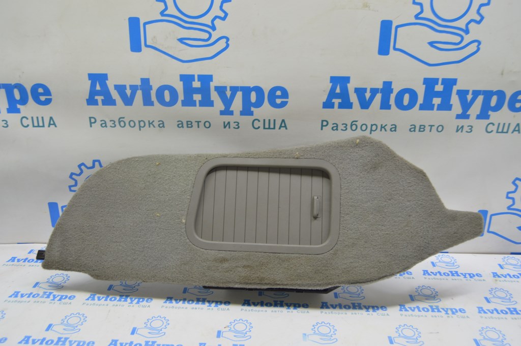 Накладка центральной консоли боковая правая Acura MDX 07-13 серая тряпка
