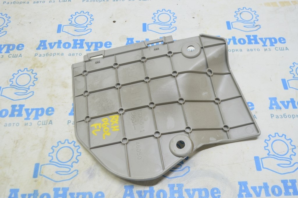 Накладка центральной консоли левая Lexus RX300 RX330 RX350 RX400h 04-09 серая — фото 2