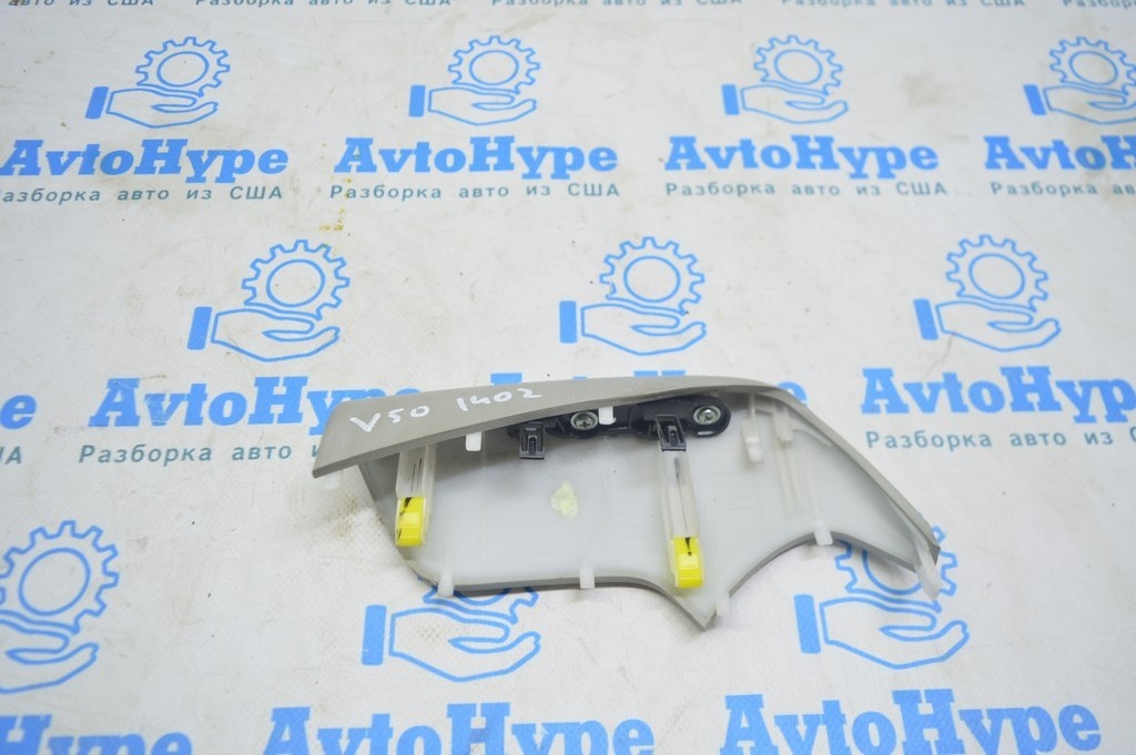 Накладка центральной консоли левая Toyota Camry v50 12-14 usa кожа серая