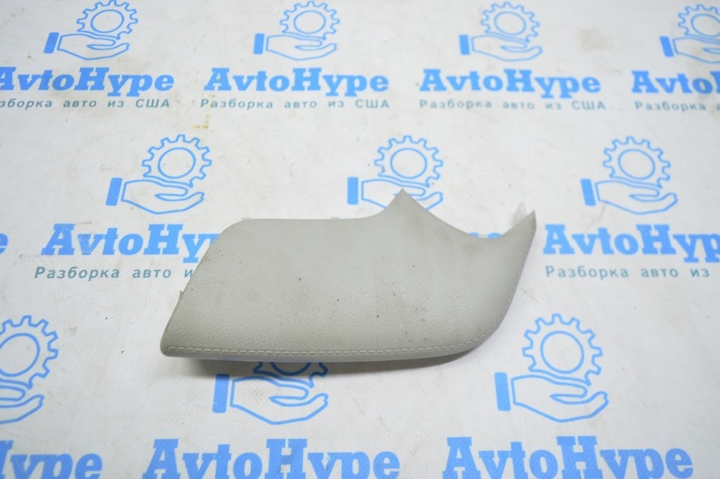 Накладка центральной консоли левая Toyota Camry v50 12-14 usa кожа серая — фото 2