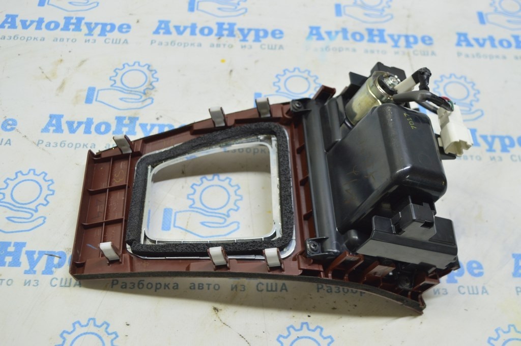 Накладка центральной консоли Lexus ES350 10-12 под светлое дерево — фото 3
