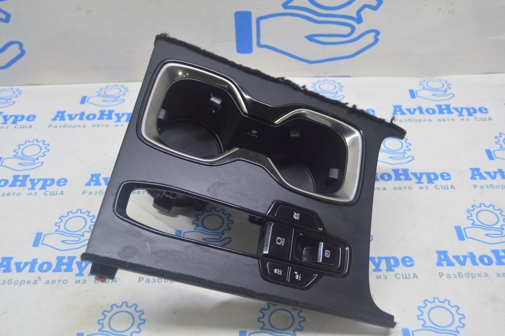 Накладка центральной консоли верхняя Lexus RX 350/350h/500 черн