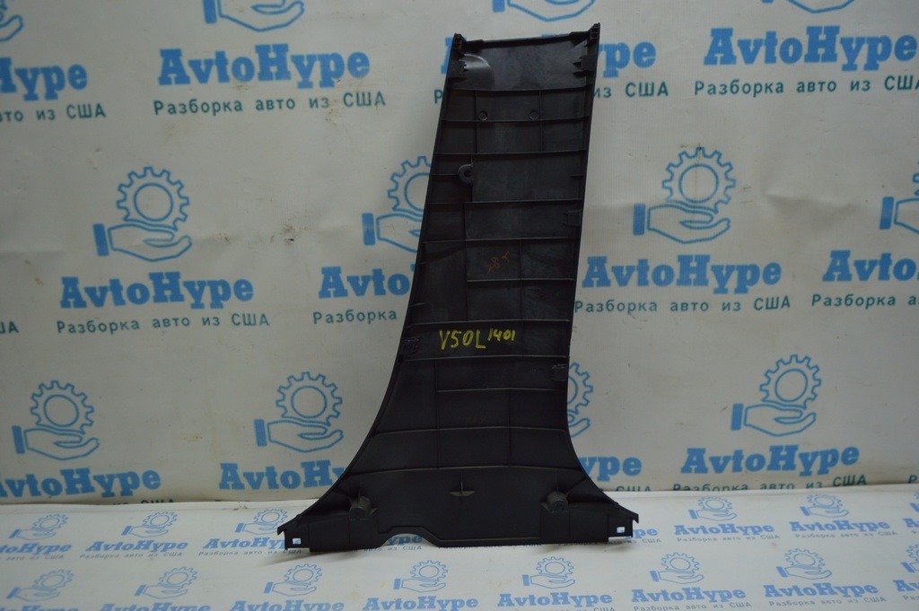 Накладка центральной стойки нижняя левая Toyota Camry v50 12-14 usa\euro черн