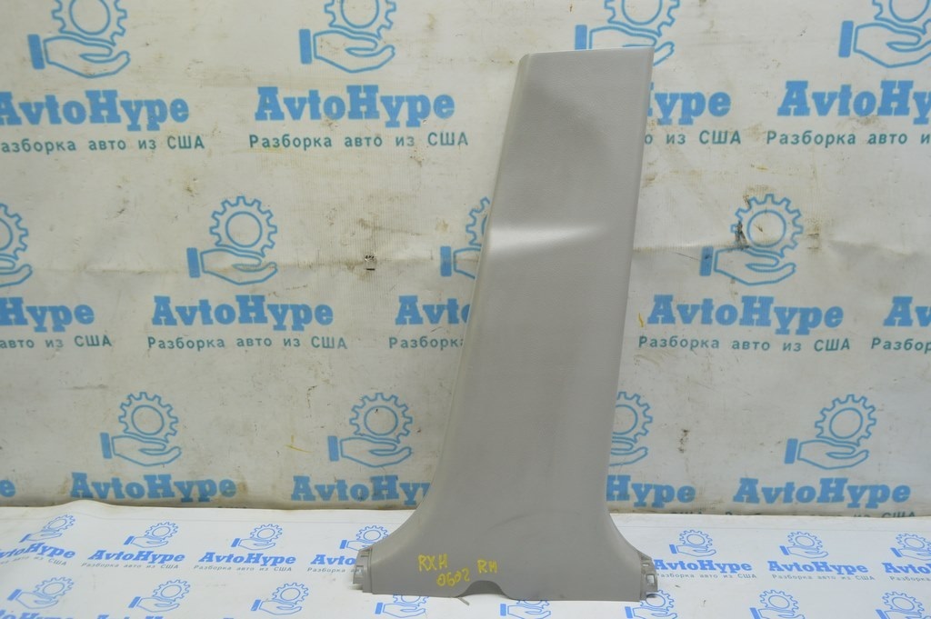 Накладка центральной стойки нижняя правая Lexus RX300 RX330 RX350 RX400h 04-09 серая