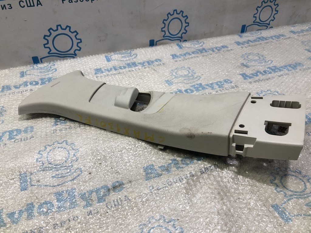 Накладка центральной стойки верхняя ремень левая Ford C-max MK2 13-18 серая