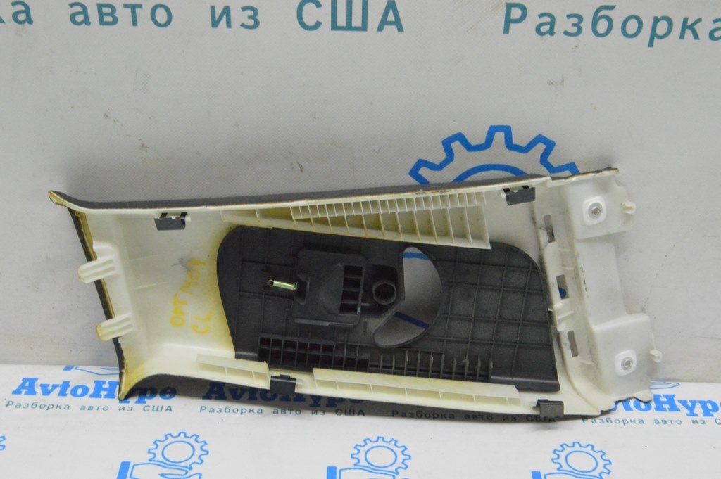 Накладка центральной стойки верхняя (ремень) левая Kia Optima 11-15 черн — фото 3