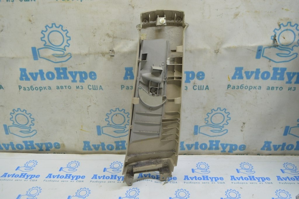Накладка центральной стойки верхняя ремень левая Lexus RX300 RX330 RX350 RX400h 04-09 серая — фото 3