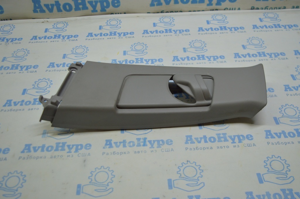 Накладка центральной стойки верхняя (ремень) левая Toyota Camry v50 12-14 usa\euro серая