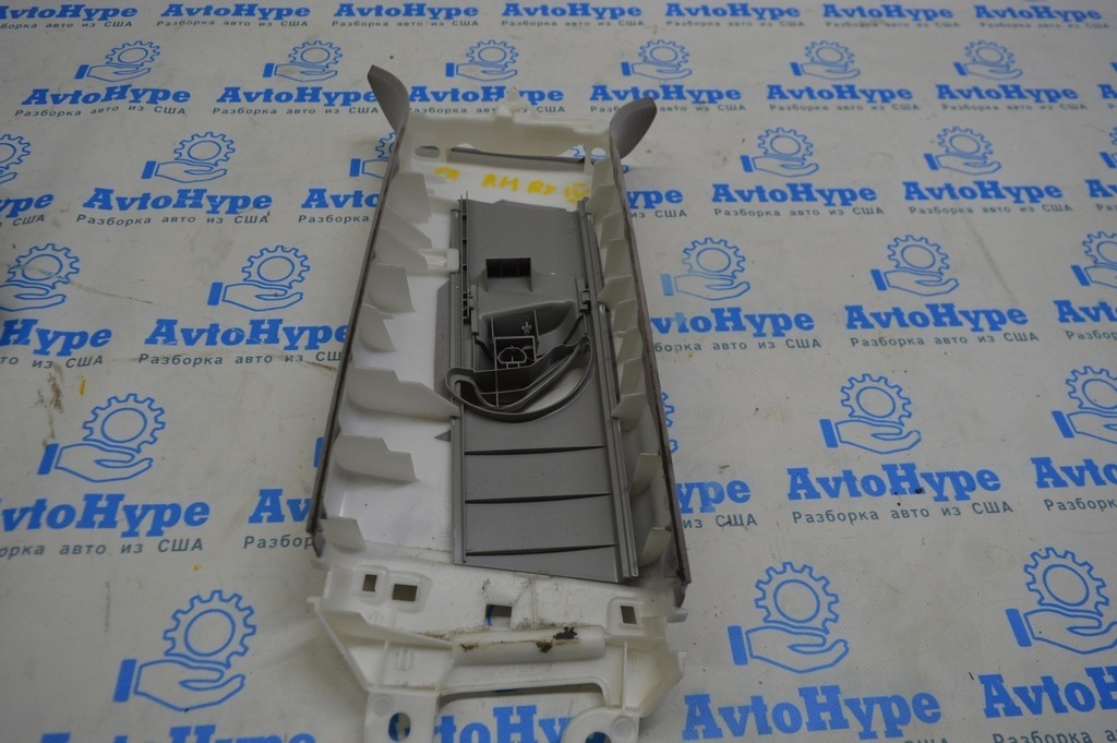 Накладка центральной стойки верхняя ремень прав Lexus RX350 RX450h 16-22 серая,под чистку (01) — фото 2