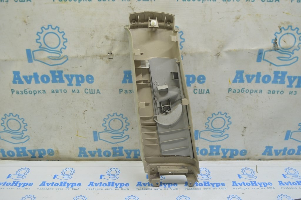 Накладка центральной стойки верхняя ремень правая Lexus RX300 RX330 RX350 RX400h 04-09 серая — фото 3